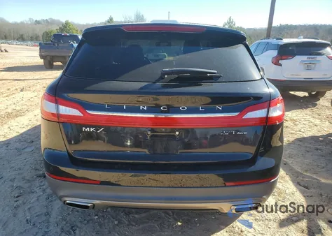 2018 Lincoln Mkx Reserve z USA, uszkodzony, nr VIN 2LMPJ8LP6JBL34567